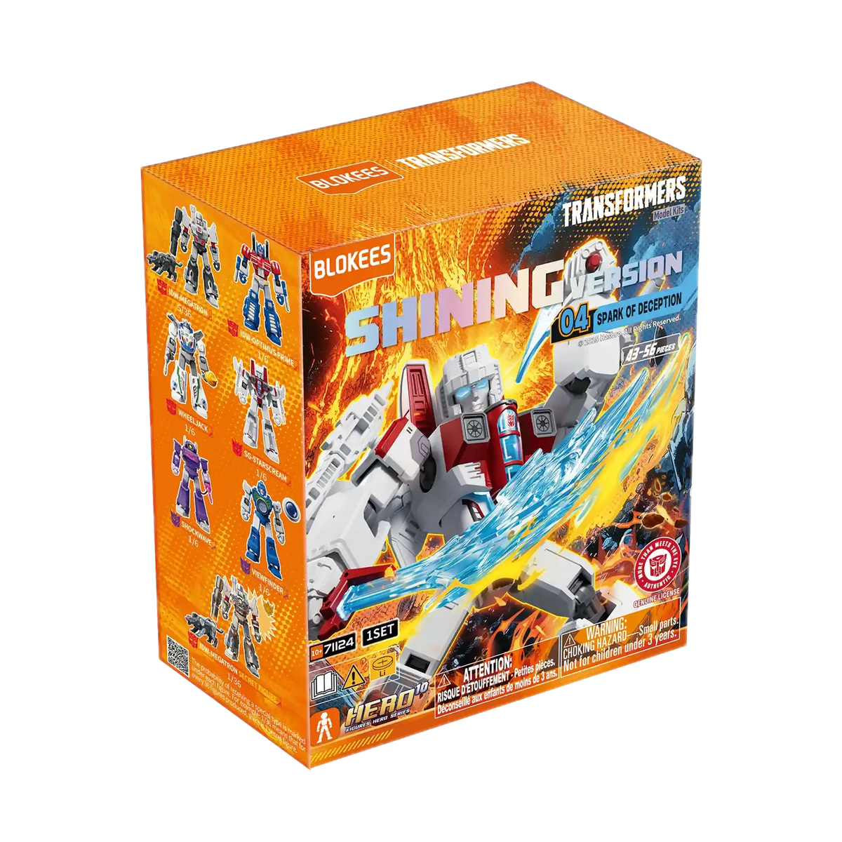 Blokees Transformers Shining Version 04 Spark of Deception, single box