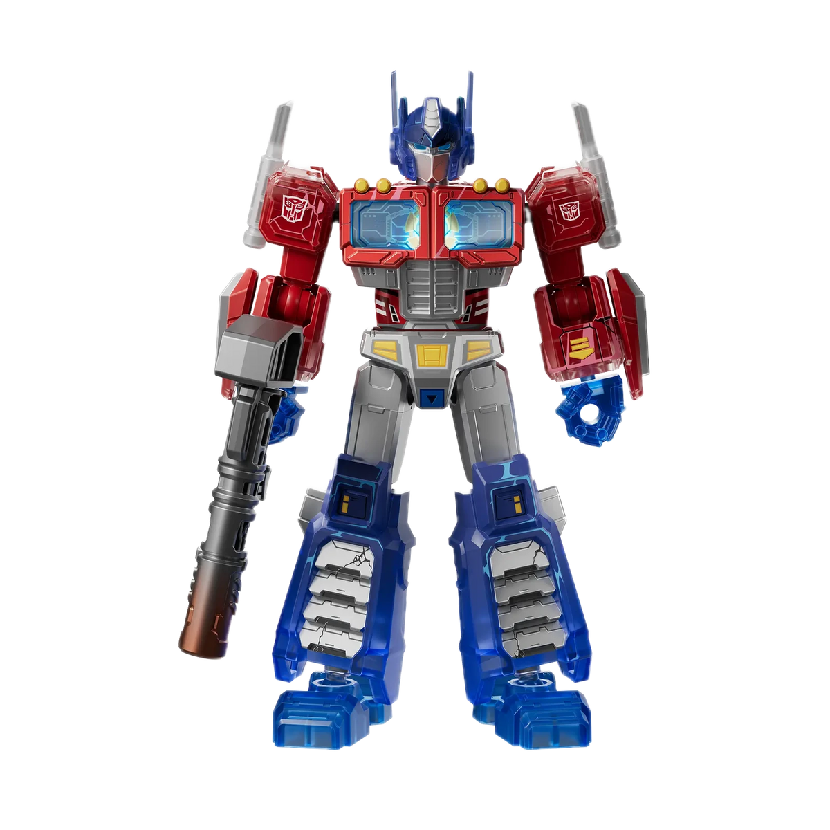 Blokees Transformers Shining Version 05 Eternal Rivalry, Optimus Prime chase figure