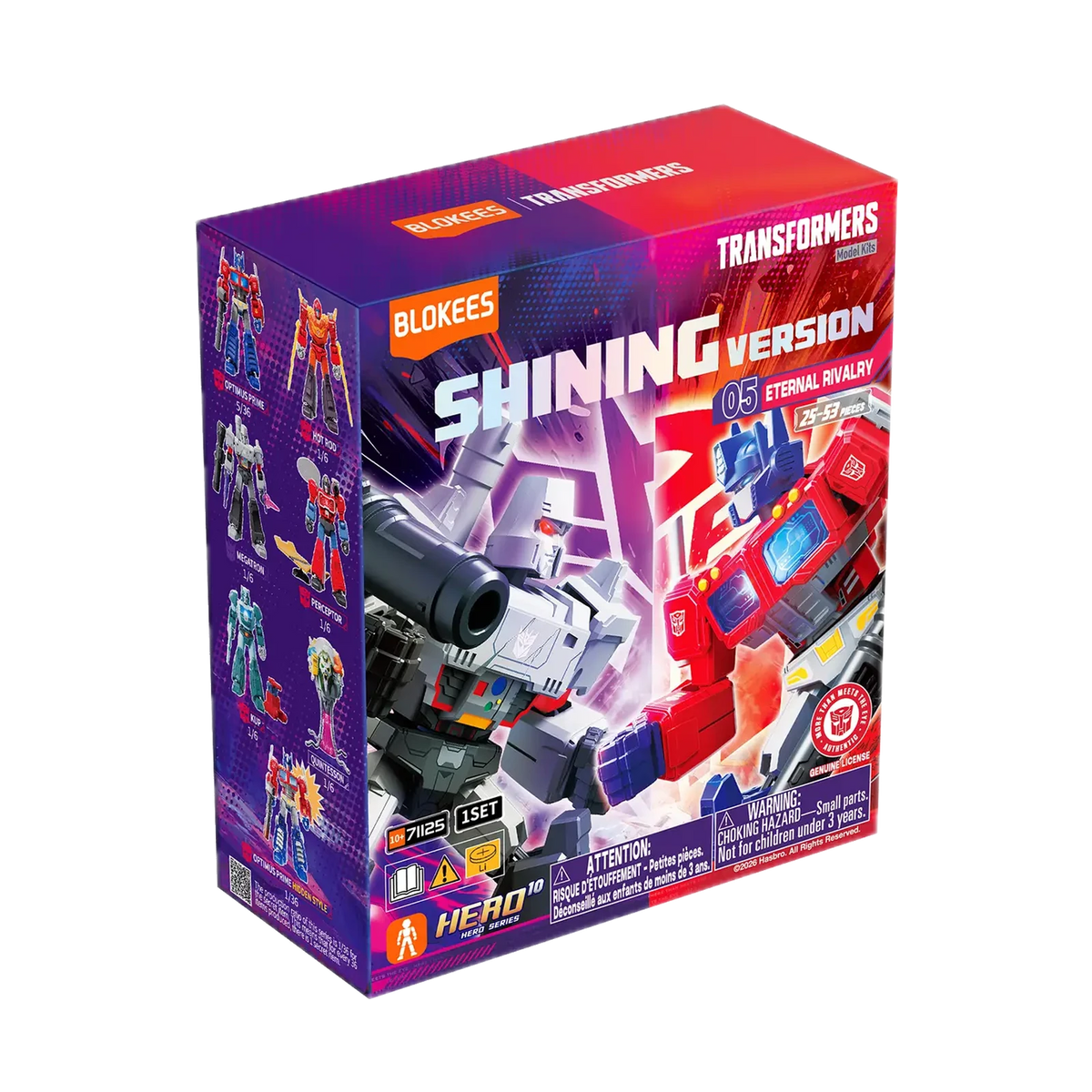 Blokees Transformers Shining Version 05 Eternal Rivalry, single box