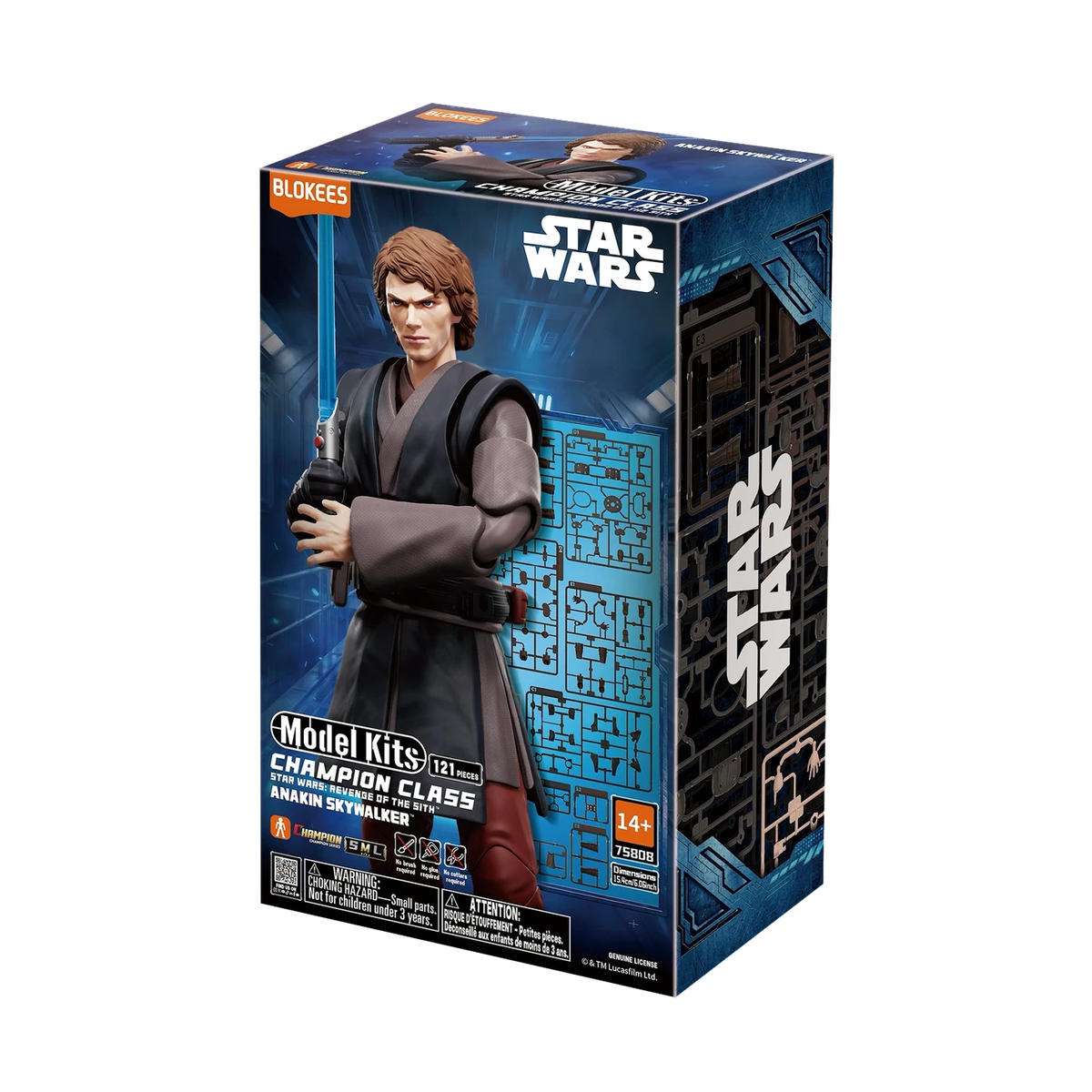 Blokees Star Wars: Revenge of the Sith Champion Class 08 Anakin Skywalker, box