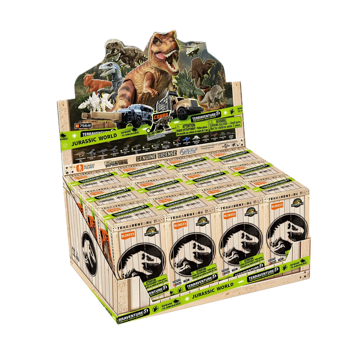 Blokees Jurassic World Terraventure TS 01 Dinosaur Capture Operation