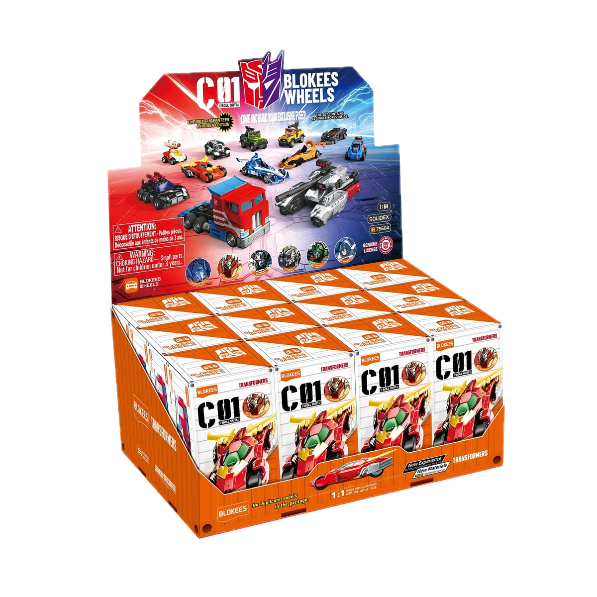 Blokees Wheels Transformers C01 Roll Out!