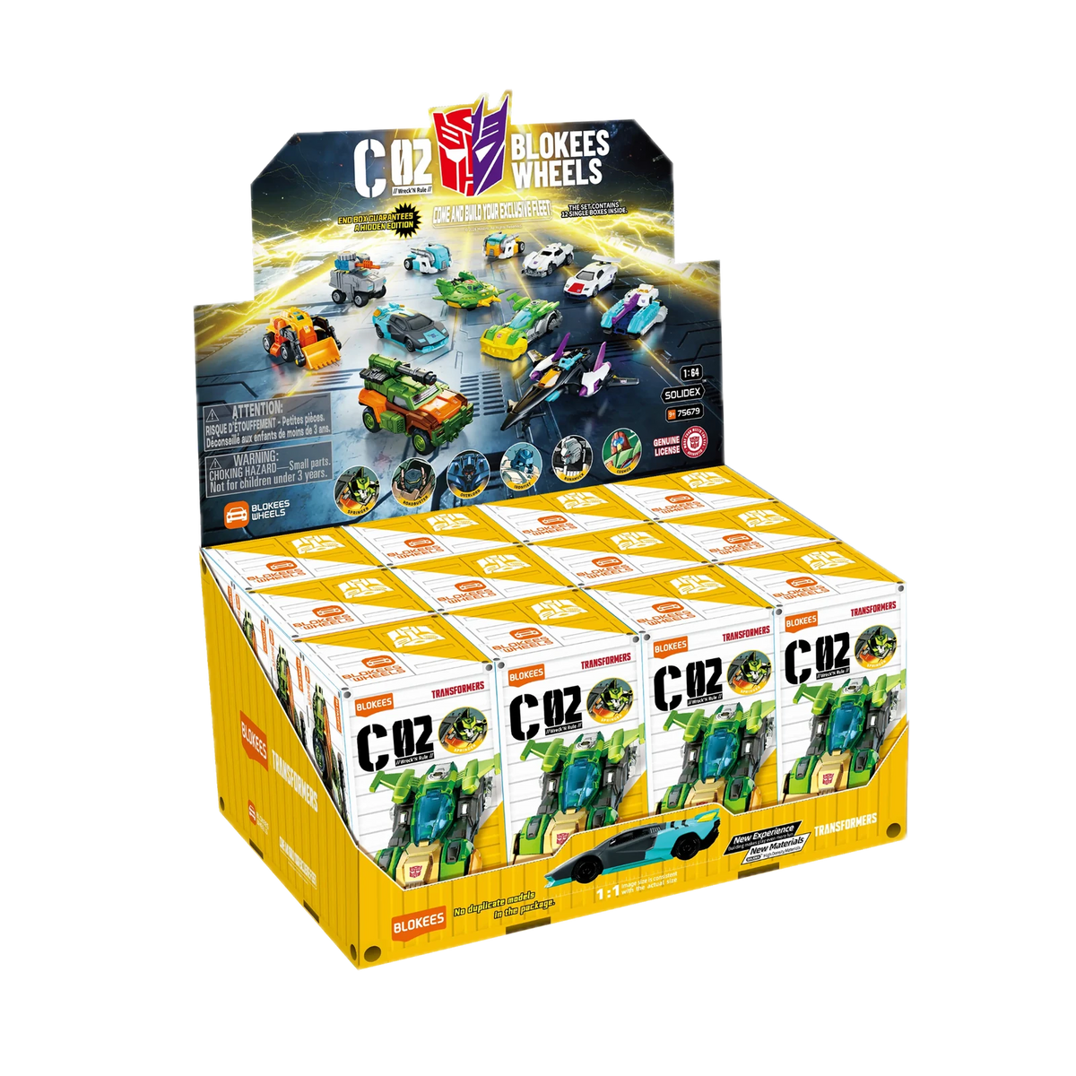 Blokees Wheels Transformers C02 Wreck'N Rule