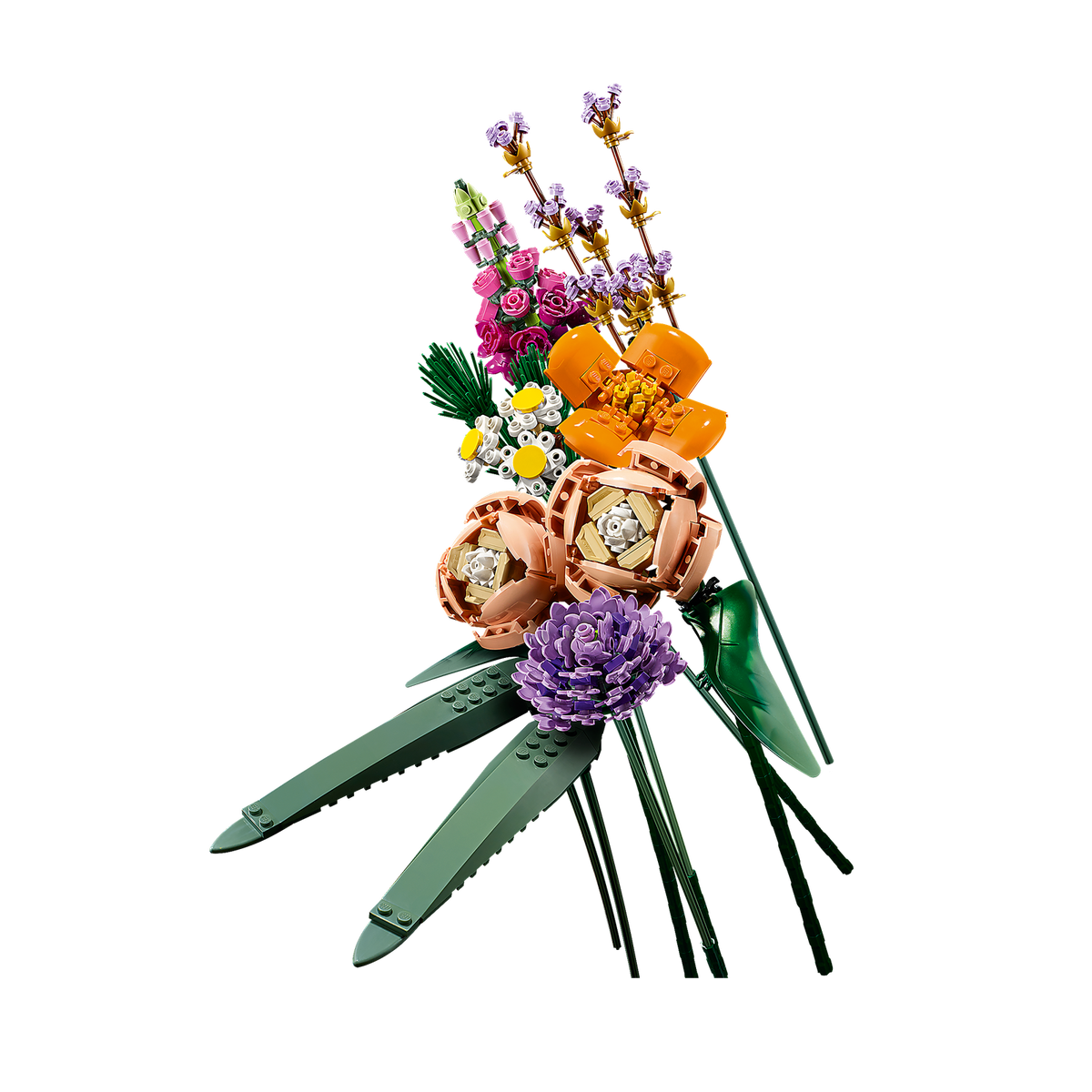 LEGO Flower Bouquet 10280, bouquet arranged in a different shape