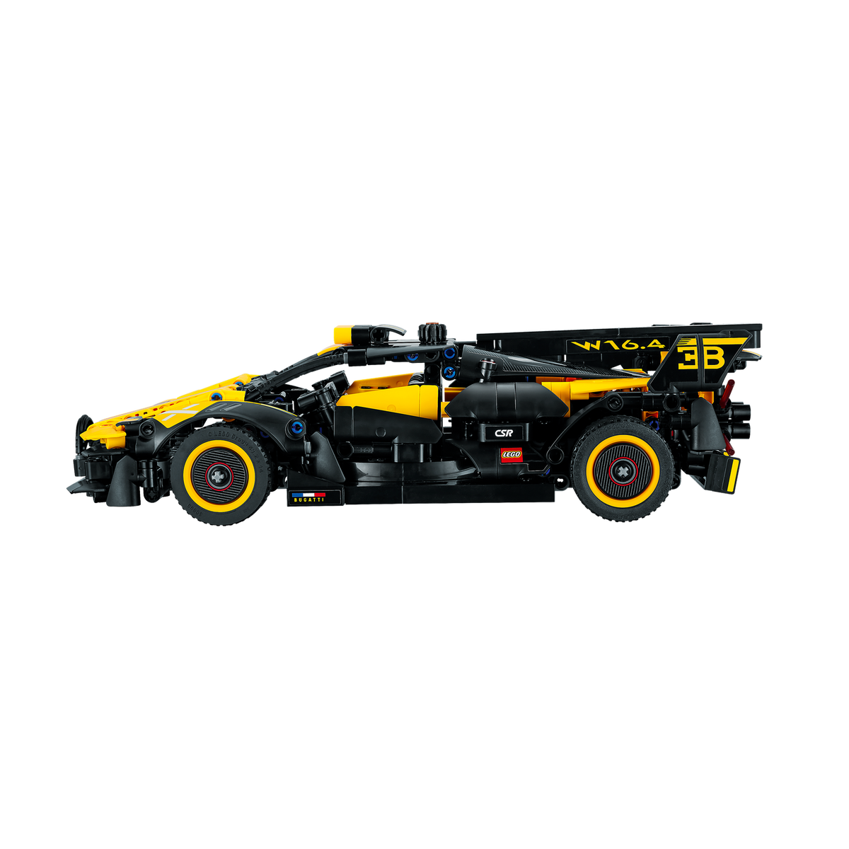 LEGO Technic Bugatti Bolide 42151, side profile