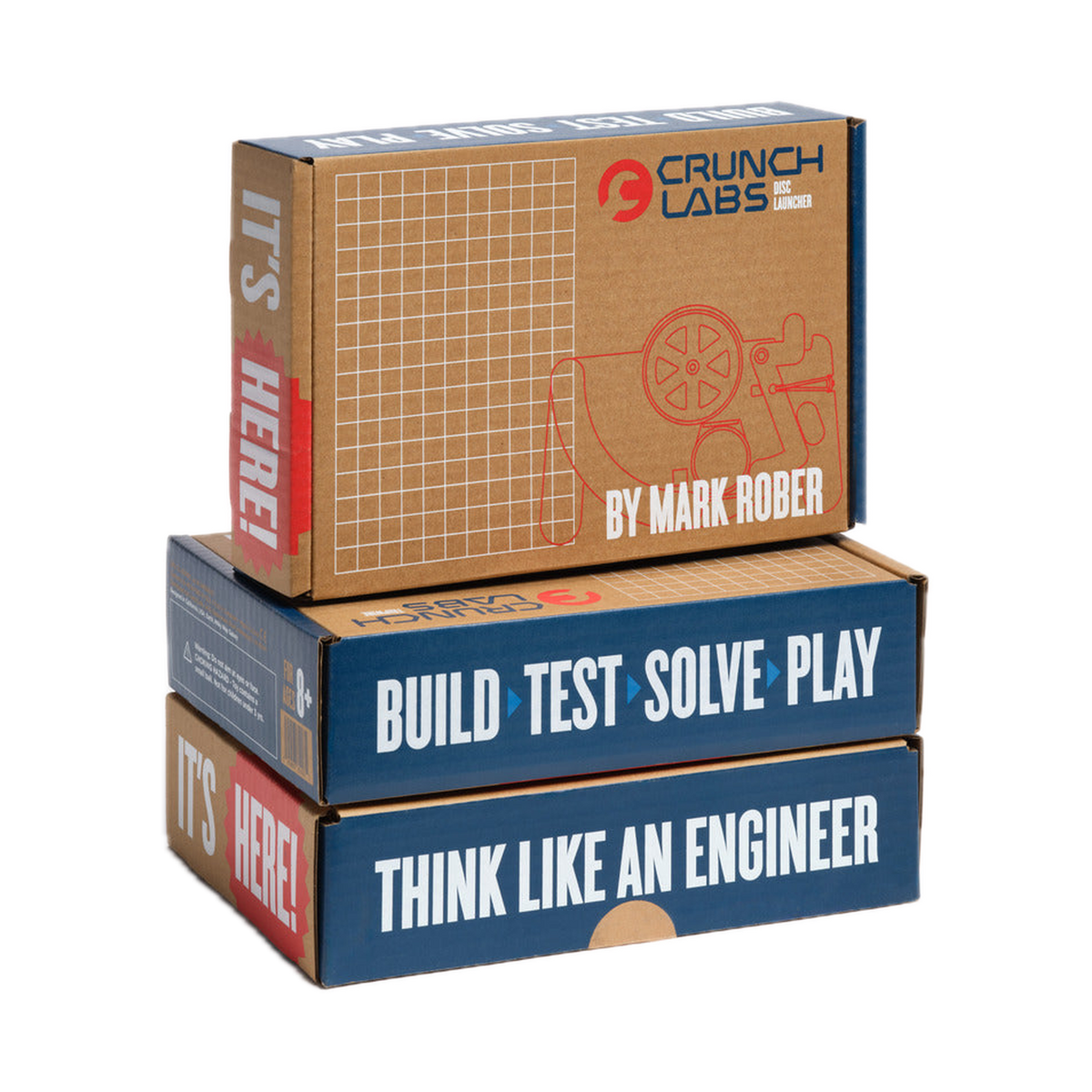 CrunchLabs Build Box, Build Box shipping boxes