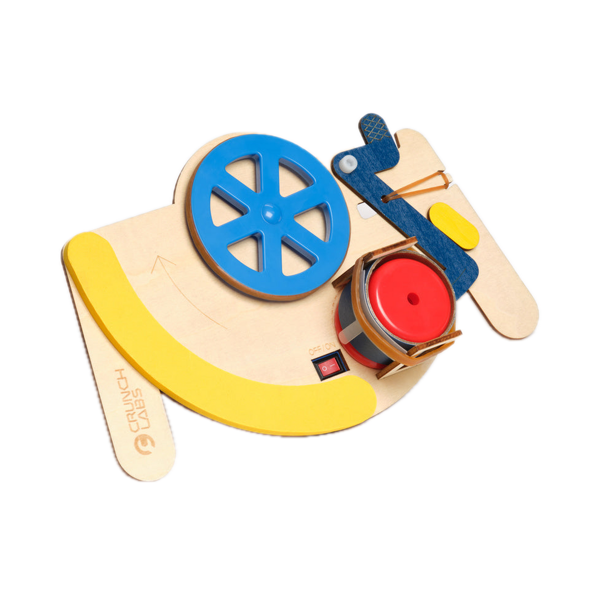 CrunchLabs Build Box, example build: launcher toy