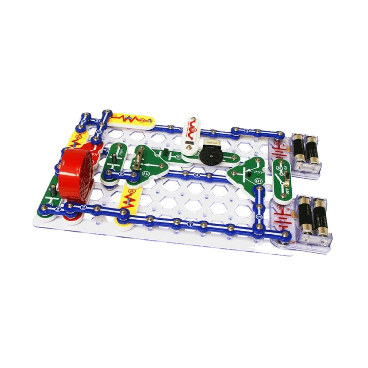 Snap Circuits Classic SC-300, radio announcer project