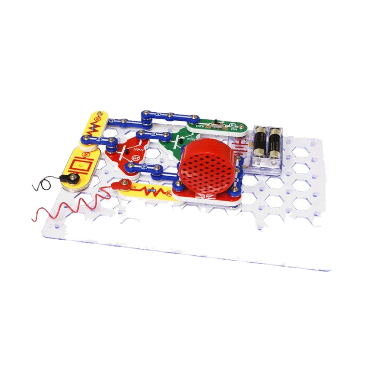 Snap Circuits Classic SC-300, water alarm project