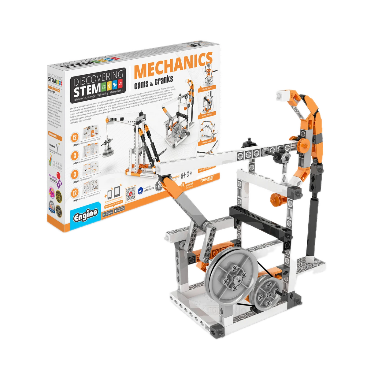 Engino Discovering STEM Mechanics: Cams & Cranks STEM04