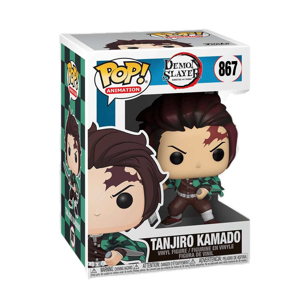 Funko Pop! Tanjiro Kamado #867, in window box