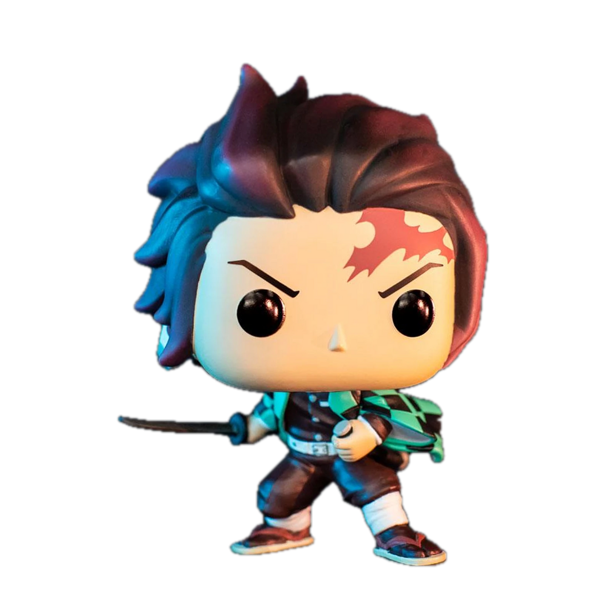 Funko Pop! Tanjiro Kamado #867, lit detail