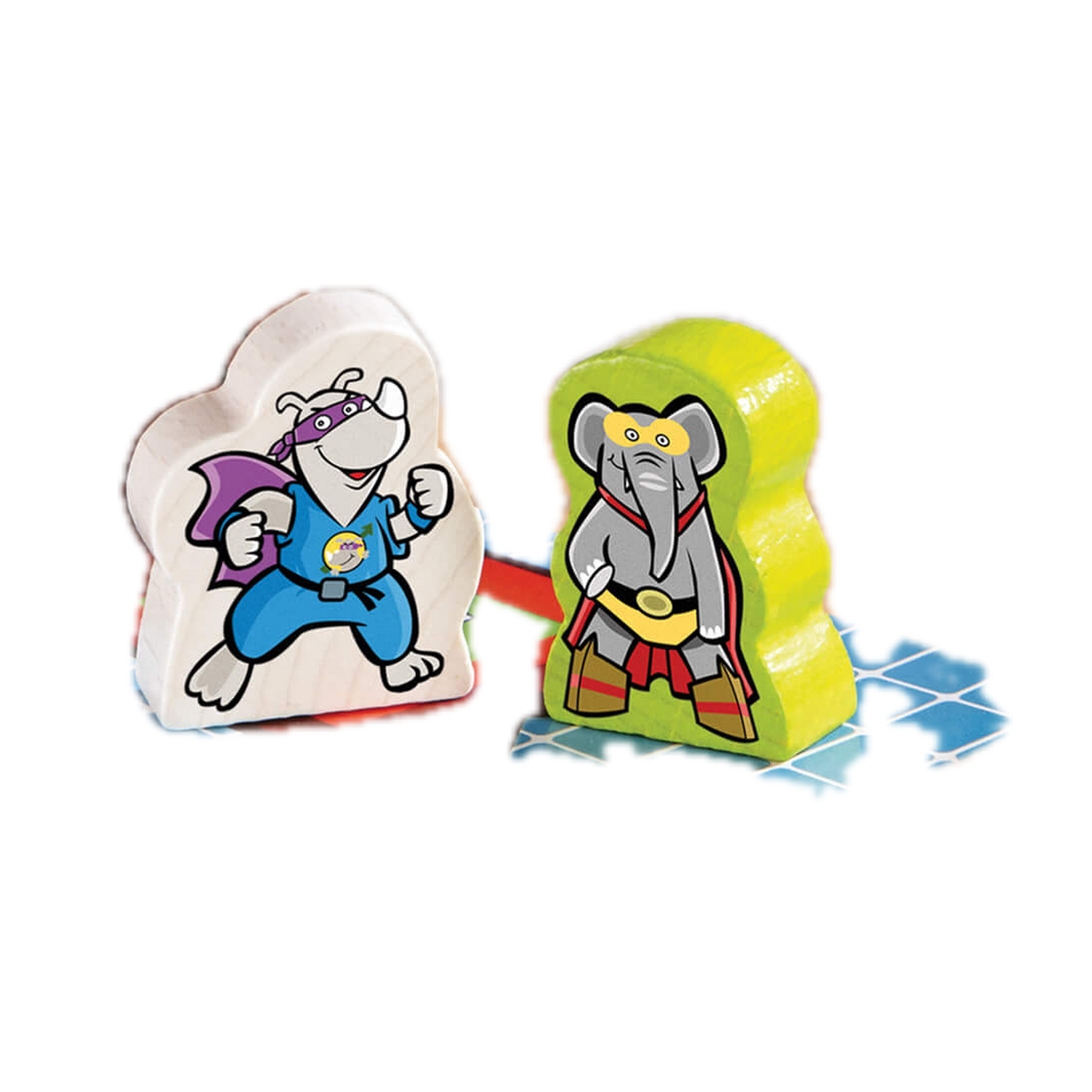 HABA Rhino Hero Super Battle Stacking Game, hero figures