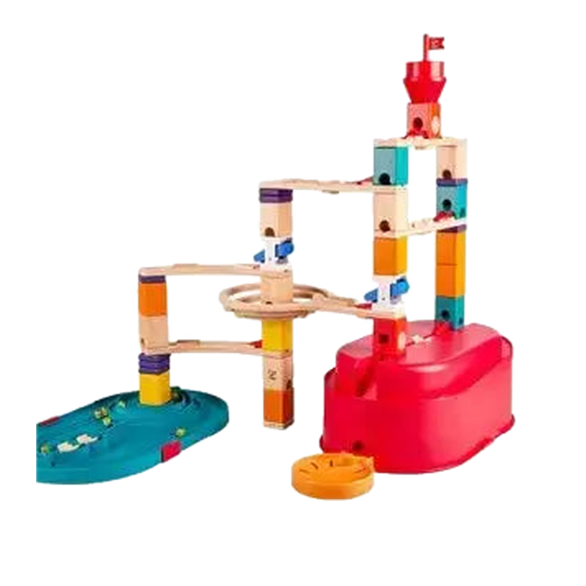 Hape Quadrilla Stack Track Bucket Set E6027, another build idea