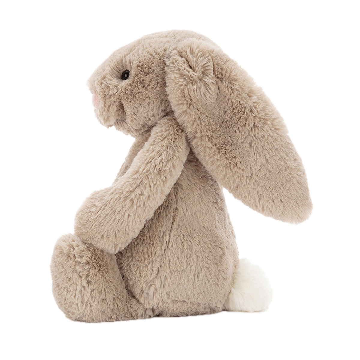 Jellycat Bashful Beige Bunny, Medium, side view