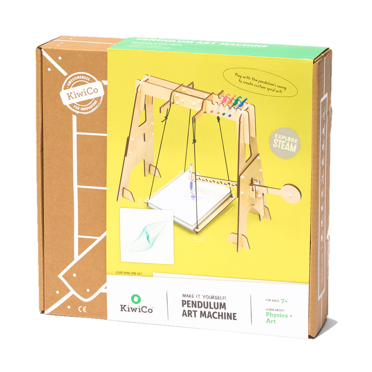 KiwiCo Pendulum Art Machine, kit box