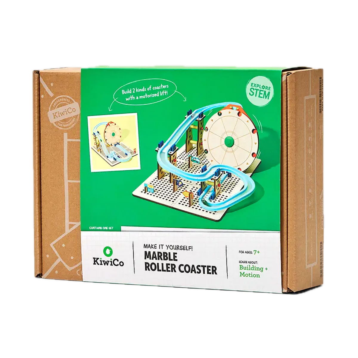 KiwiCo Marble Roller Coaster, kit box