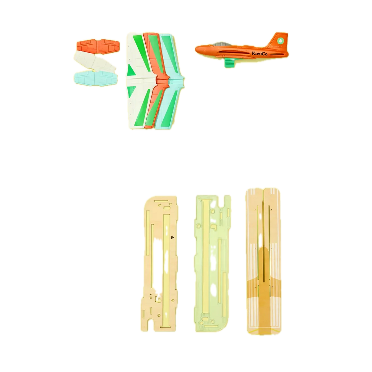 KiwiCo Flex & Fly Plane Launcher, what is in the box