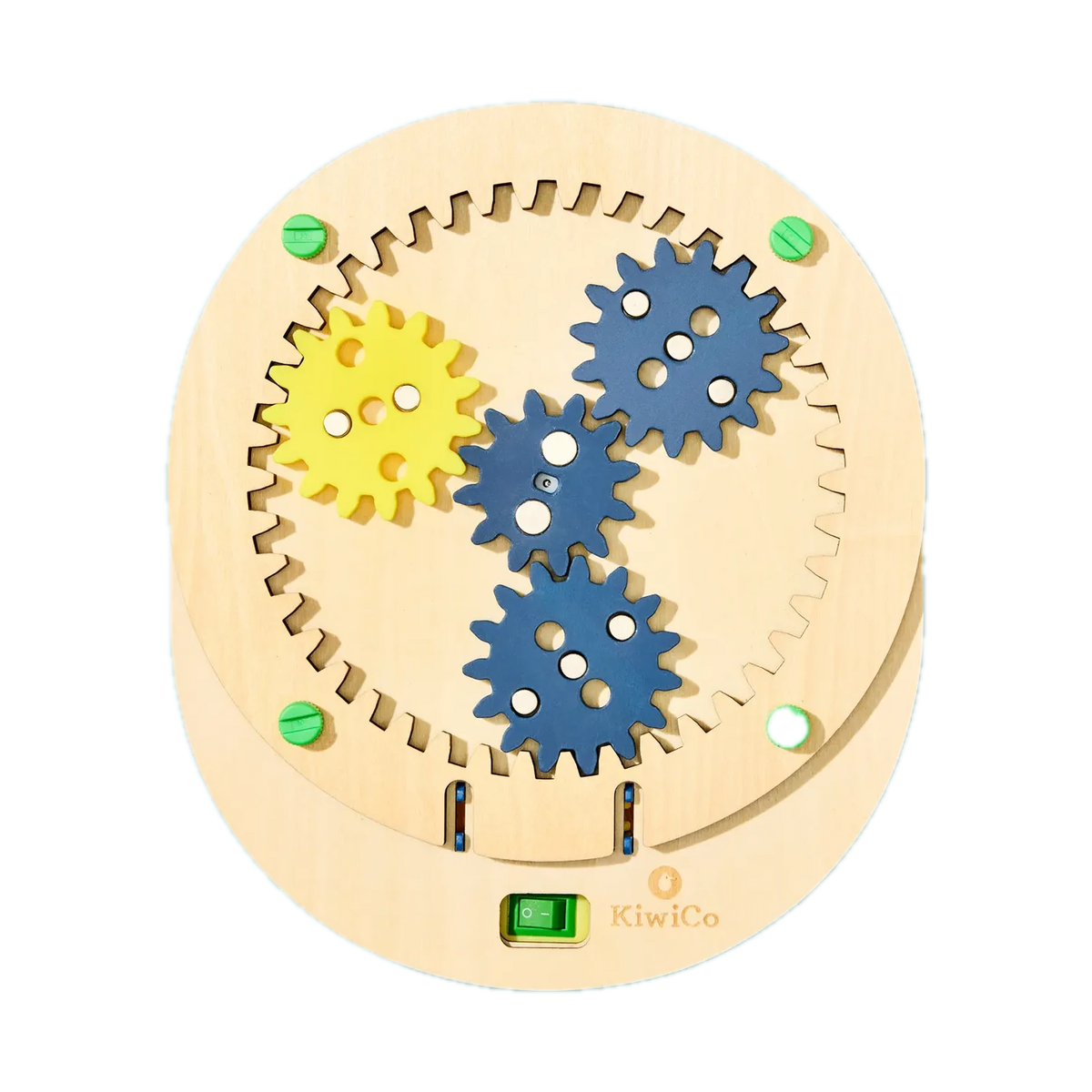 KiwiCo Spinning Sand Garden, magnet gears under the plate