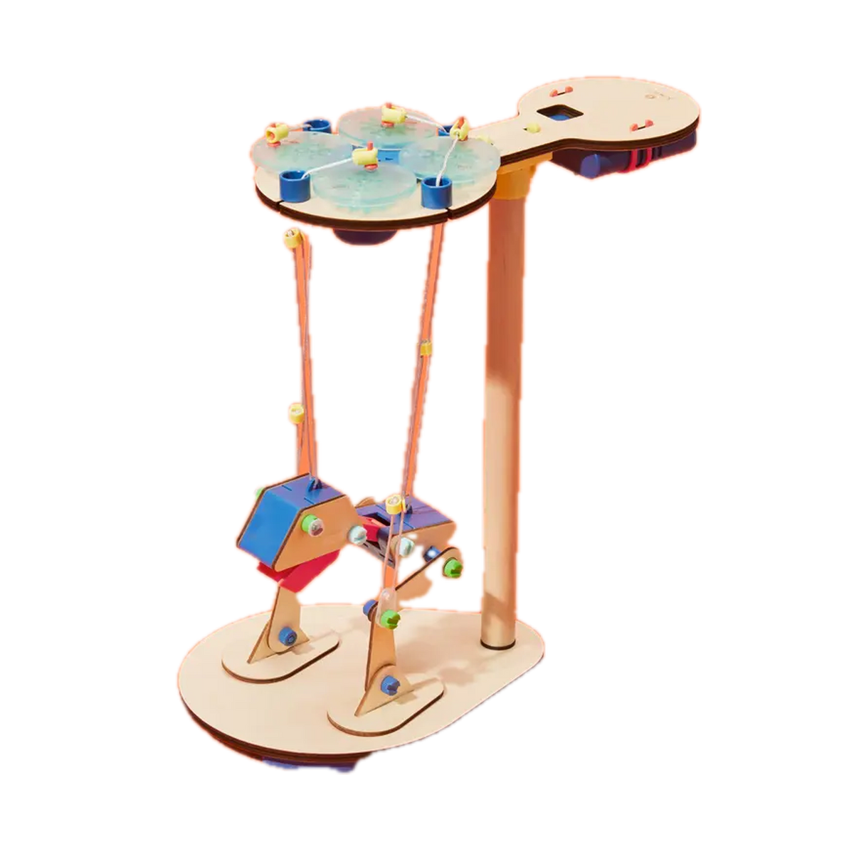 KiwiCo Tinker Crate, example crate: Animatronics Studio build