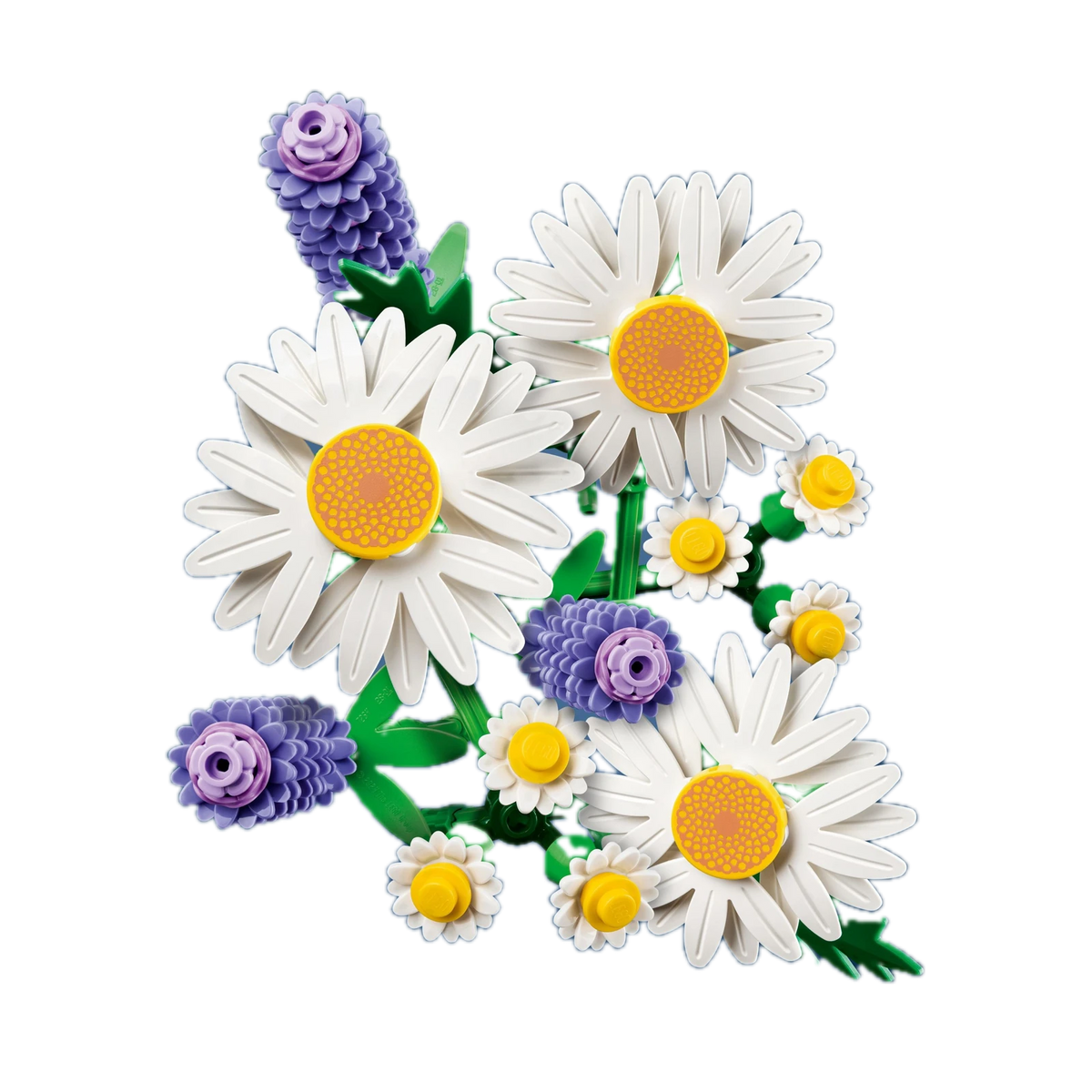 LEGO Botanicals Daisies 11508, flowers from above