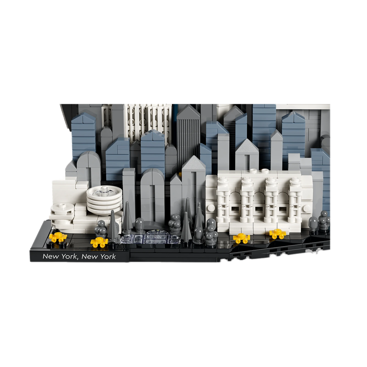 LEGO Architecture New York City 21066, museum and park detail