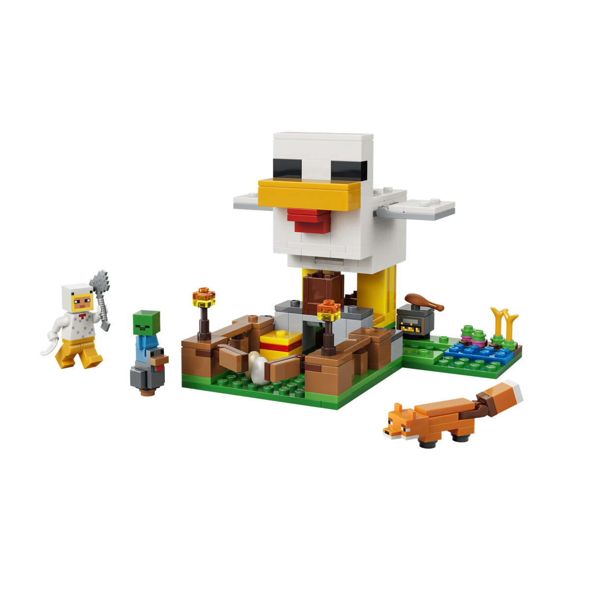 LEGO Minecraft The Chicken Farm 21585