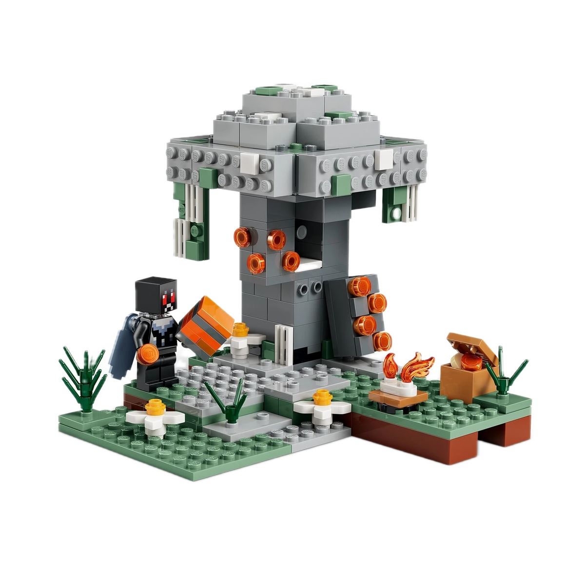 LEGO Minecraft The Pale Garden 21586, back view