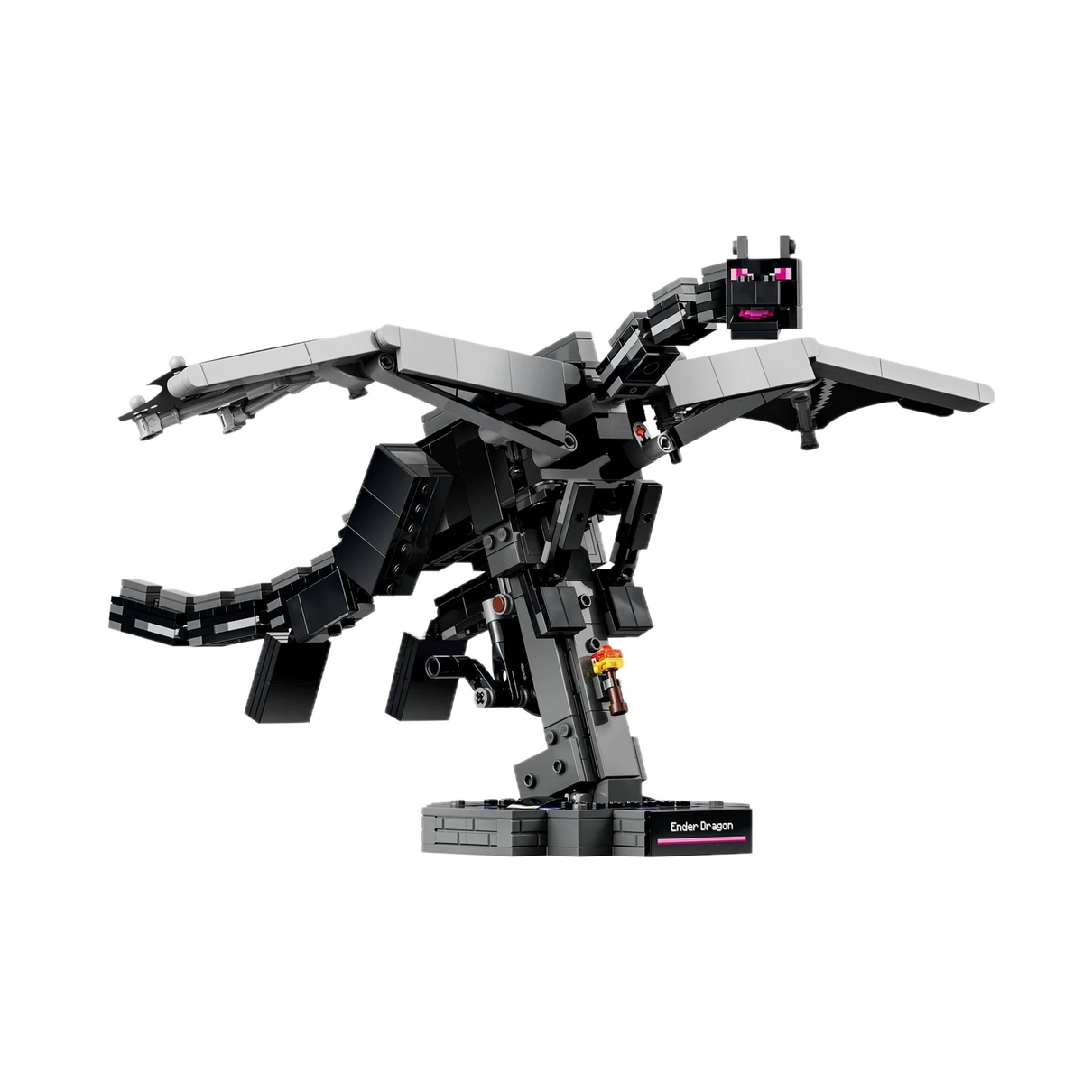 LEGO Minecraft The Ender Dragon 21595, angled view