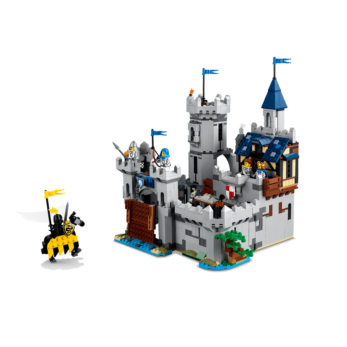 LEGO Creator 3in1 Medieval Horse Knight Castle 31168, castle from another angle