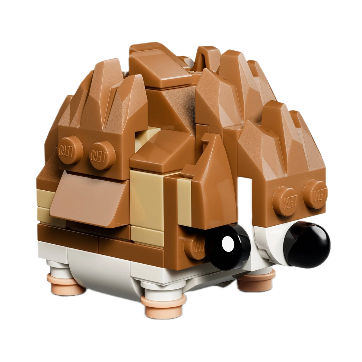 LEGO Creator 3in1 Cute Hamster with a Flower 31376, hedgehog alternate build close-up