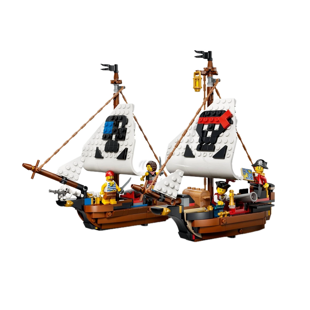 LEGO Creator 3in1 Iconic Pirate Ship 31387, two-boat alternate build
