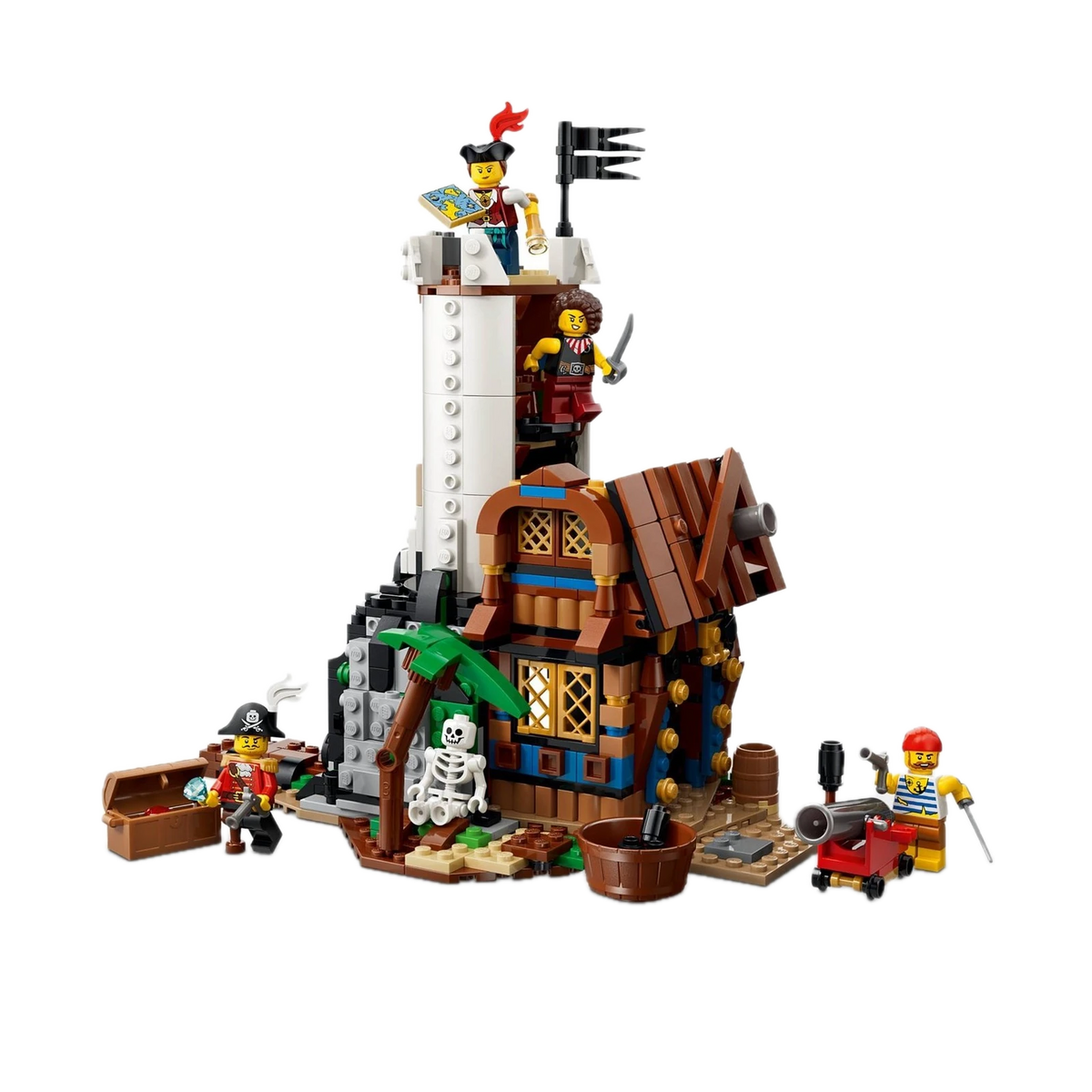 LEGO Creator 3in1 Iconic Pirate Ship 31387, lighthouse alternate build