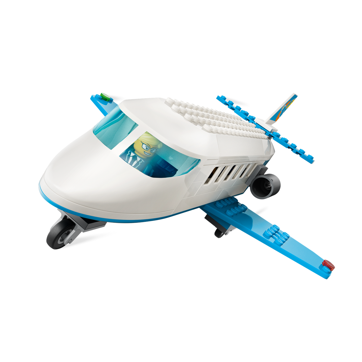 LEGO City Passenger Jet 60492, jet from the front