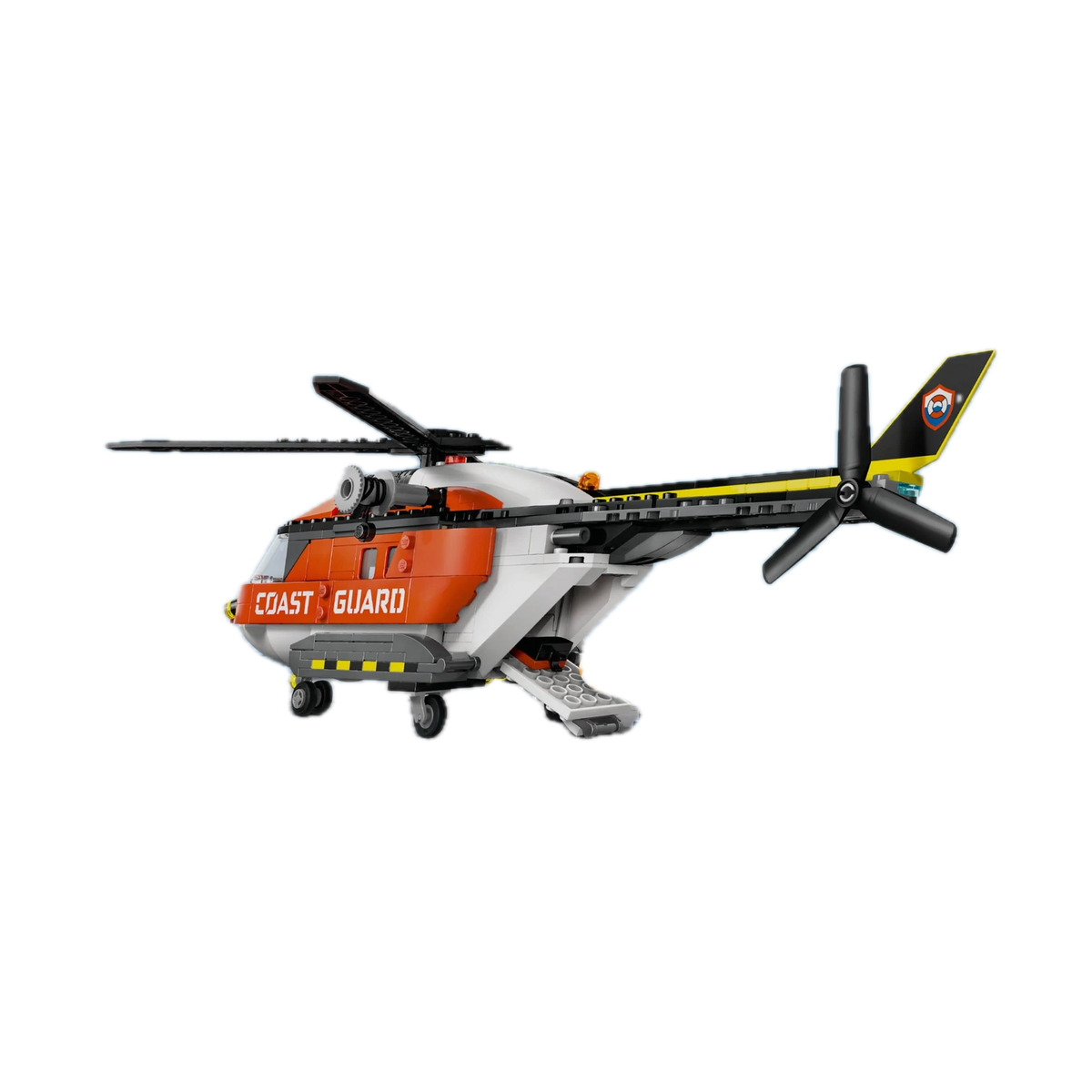 LEGO City Coast Guard Helicopter 60503, side view