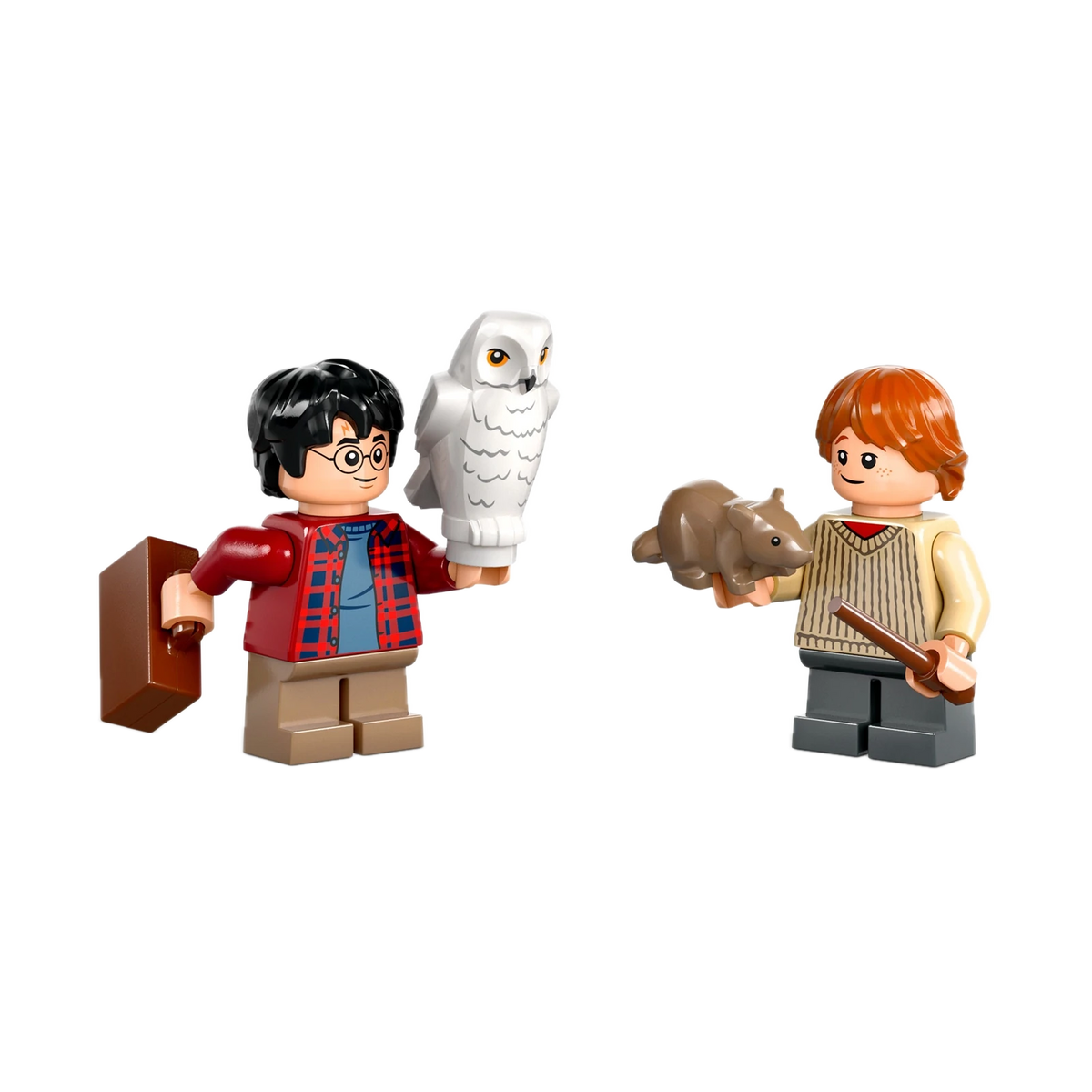 LEGO Harry Potter Flying Ford Anglia 76424, included minifigures