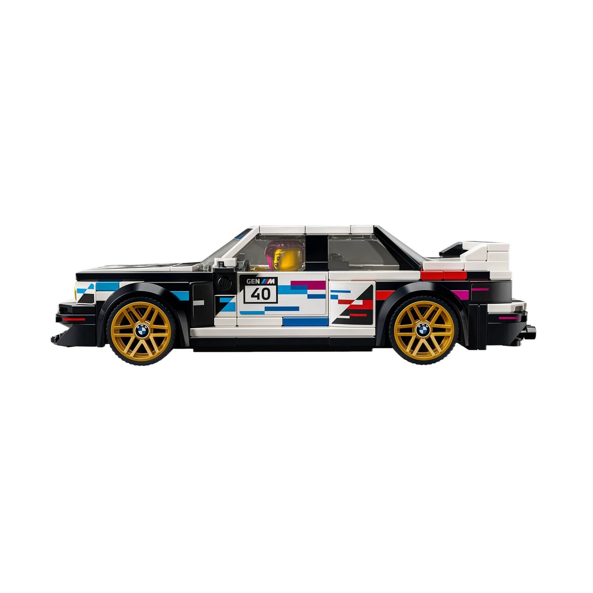 LEGO Speed Champions BMW M3 (E30) 77263, side view