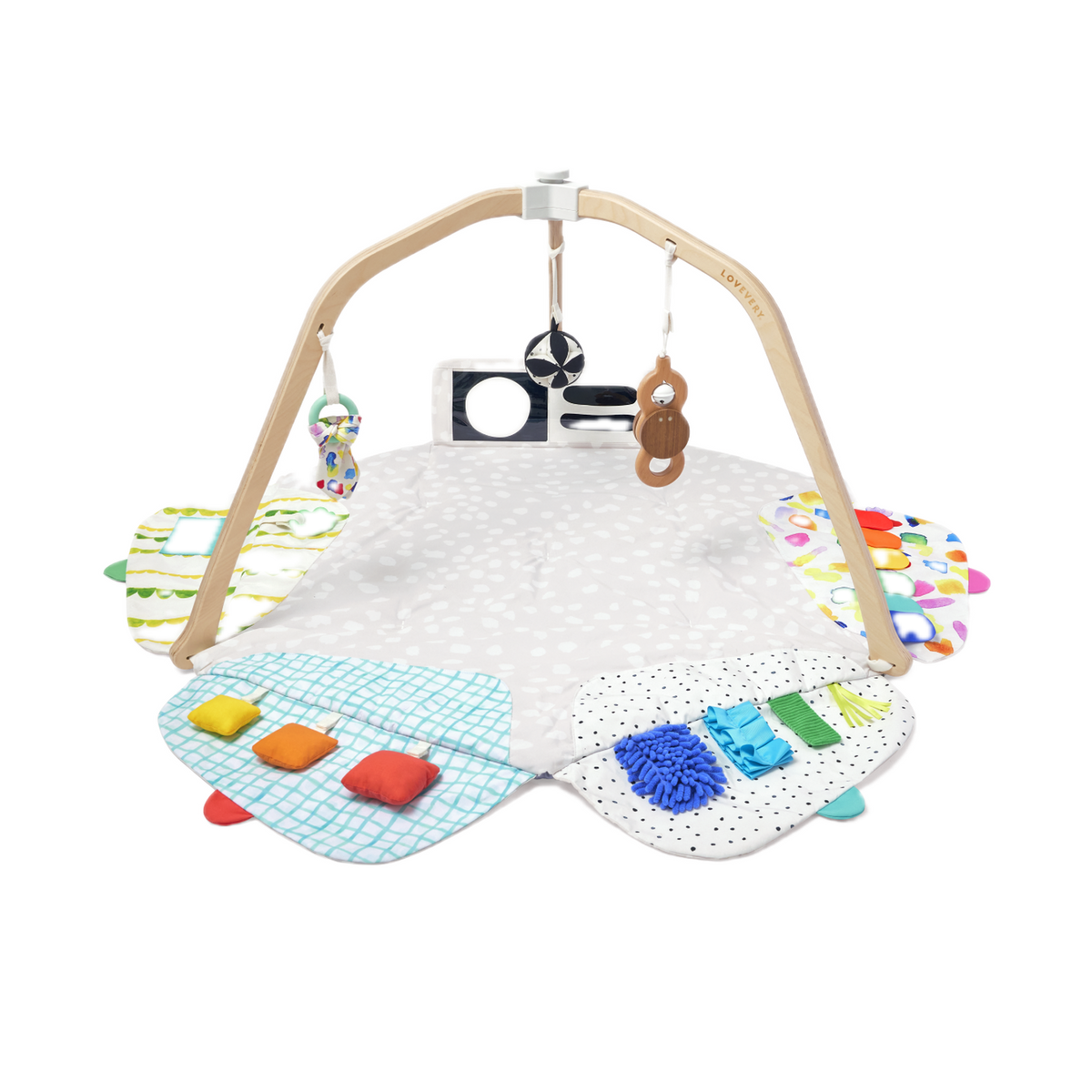 Lovevery The Play Gym, play gym with all toys and cards