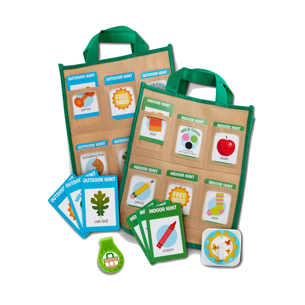 Melissa & Doug Let’s Explore Indoor/Outdoor Scavenger Hunt Play Set