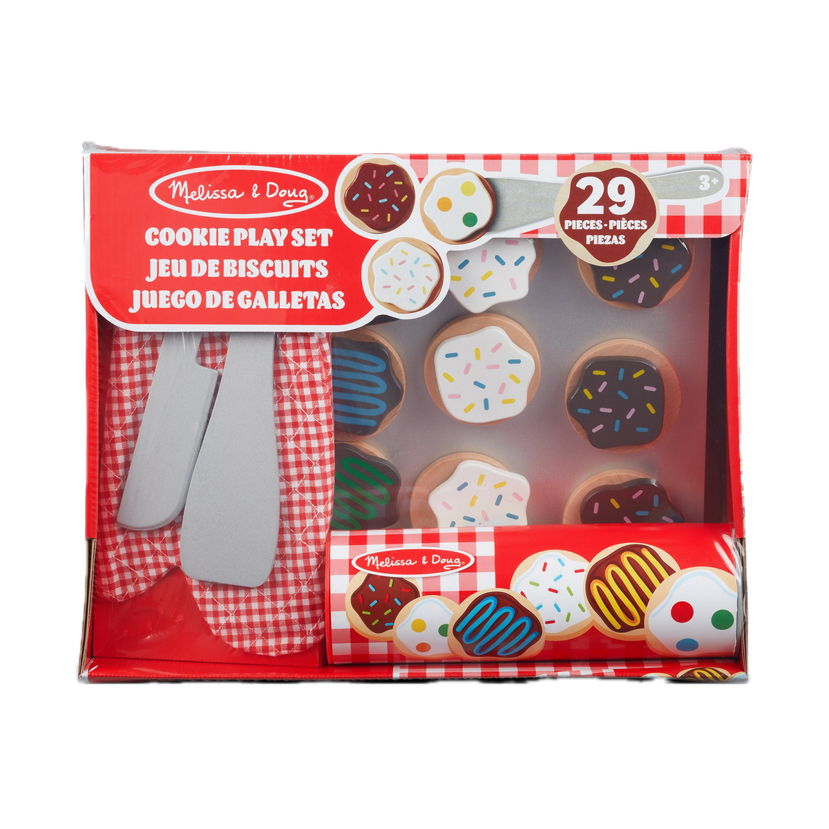 Melissa & Doug Slice & Bake Cookie Set 52297, set in its package