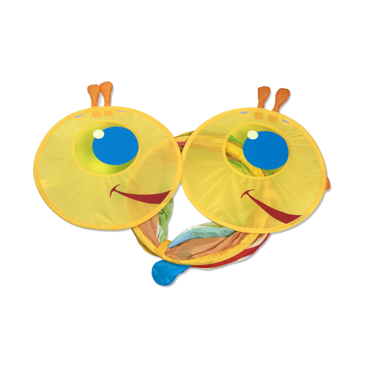 Melissa & Doug Giddy Buggy Tunnel, folded tunnel ends