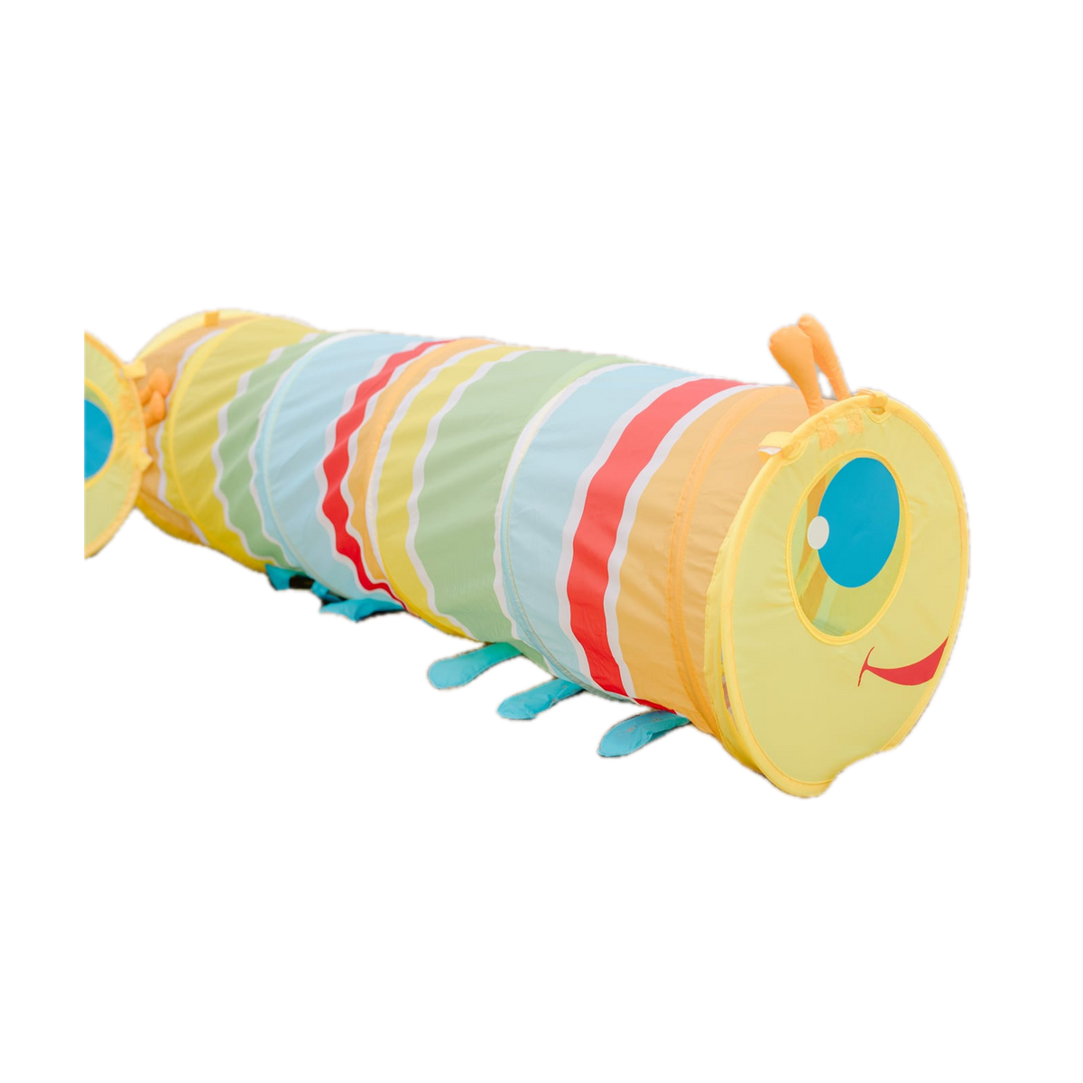 Melissa & Doug Giddy Buggy Tunnel, tunnel open, other side