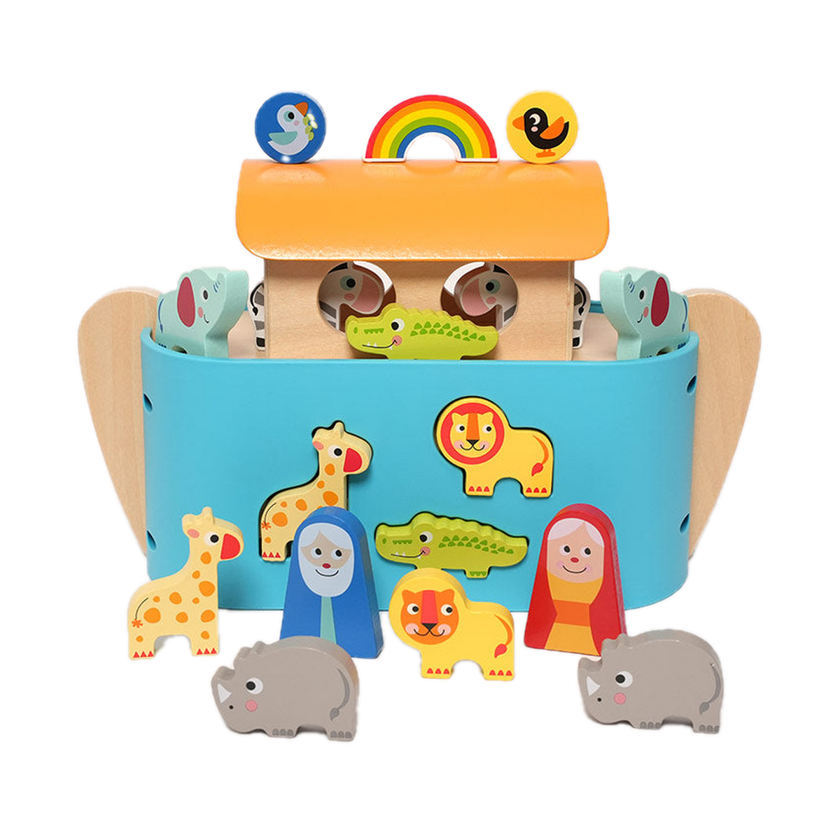 Montessori Generation Montessori Wooden Noah's Ark
