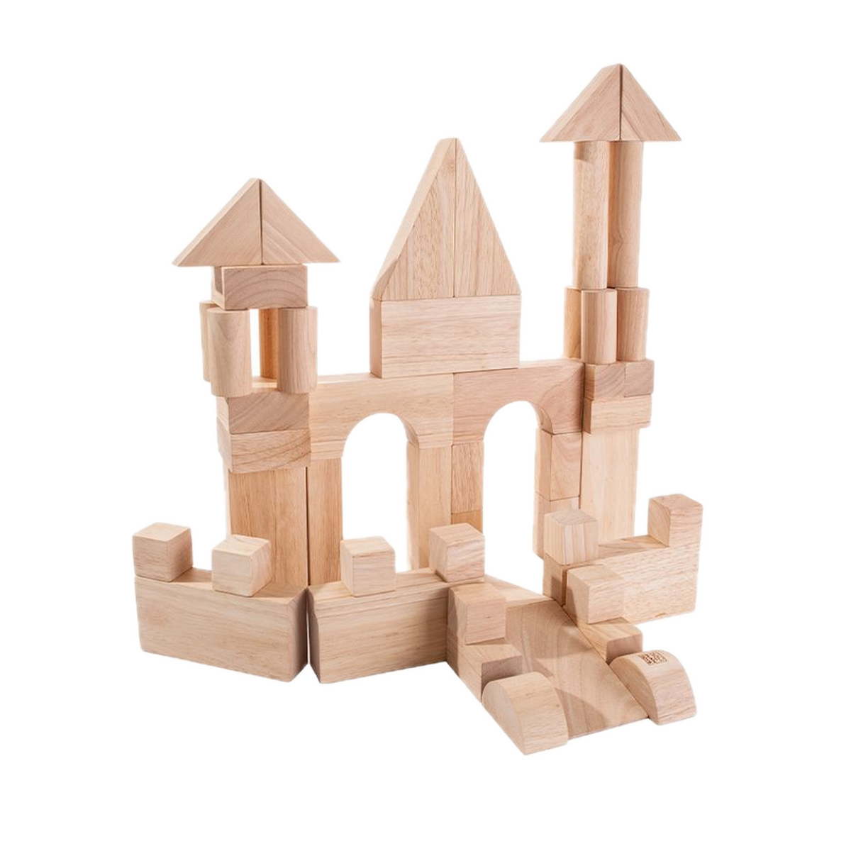 PlanToys 50 Unit Blocks 5502, second castle build
