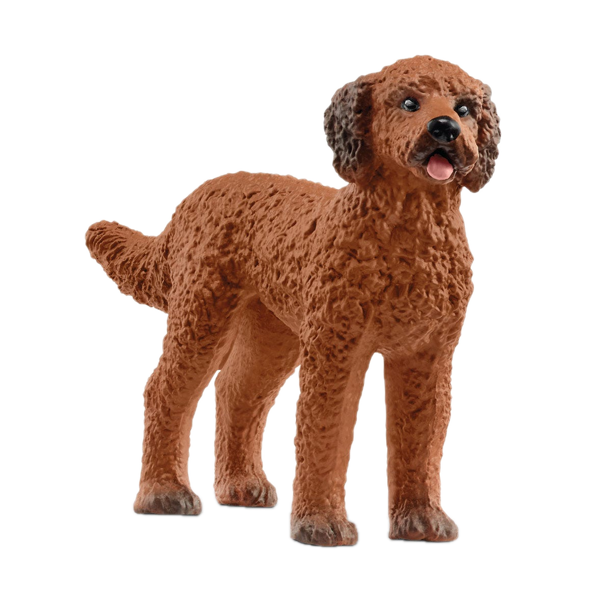 Schleich Farm World Tractor with Trailer 42608, Goldendoodle figure