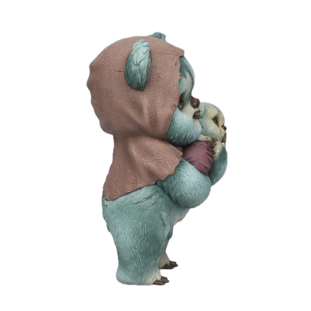 Sideshow Ewok Designer Collectible Statue, side