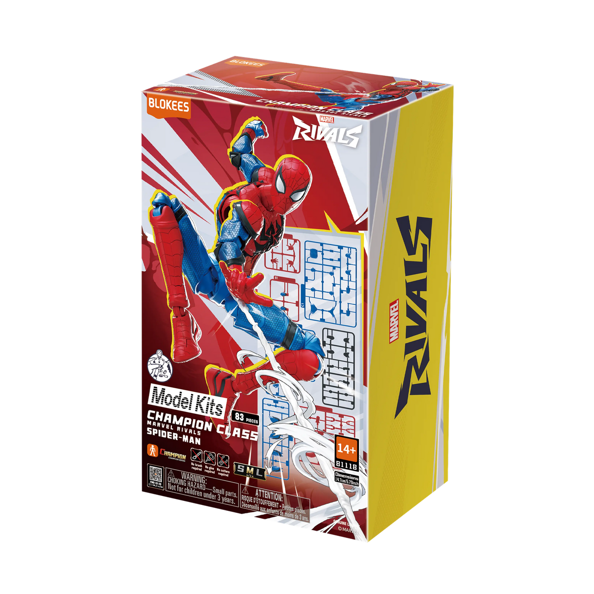 Blokees Marvel Rivals Champion Class 06 Spider-Man, box