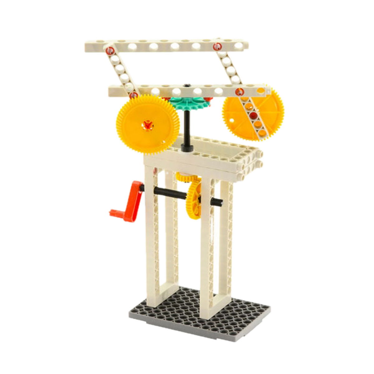 Thames & Kosmos Physics Workshop, crank and gear model