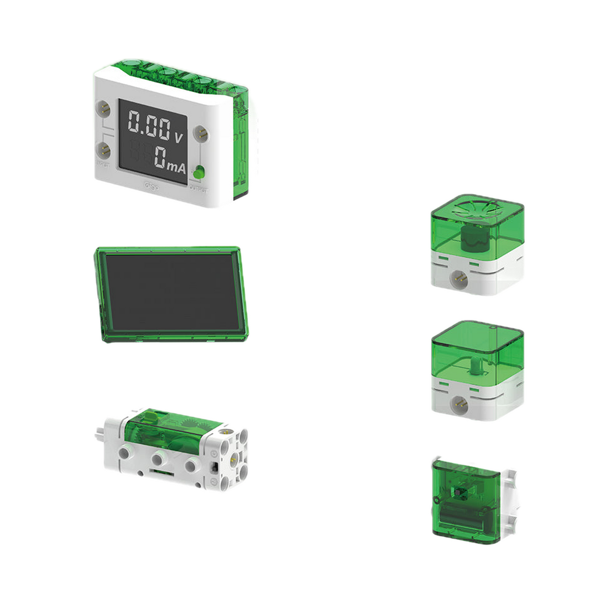 Thames & Kosmos Renewable Energy Lab, meter and modules