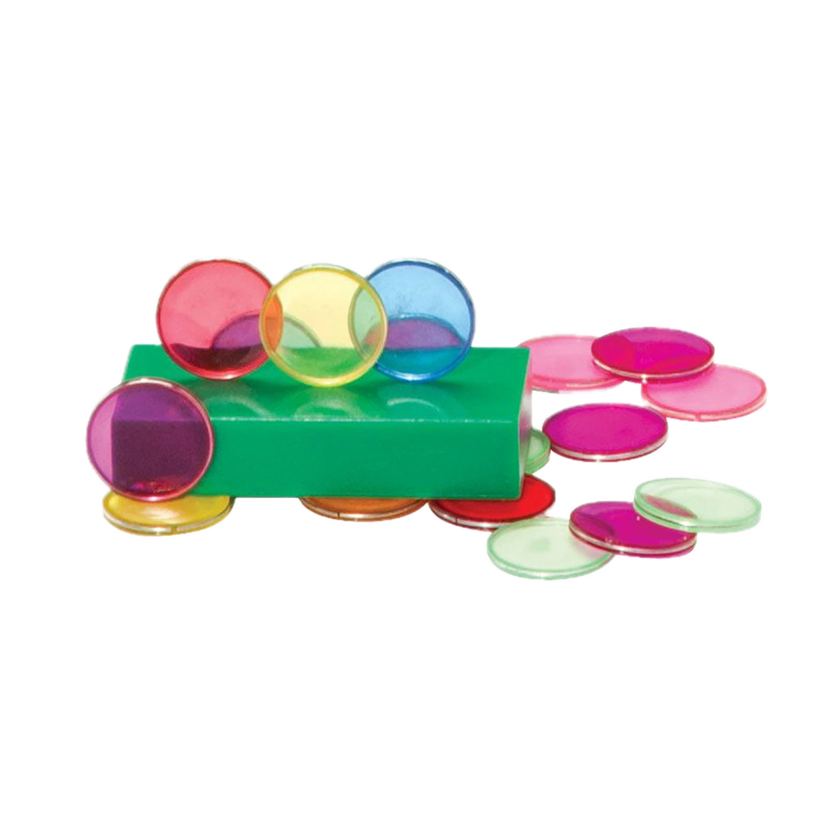 Thames & Kosmos Magnetic Science, magnet with colored discs